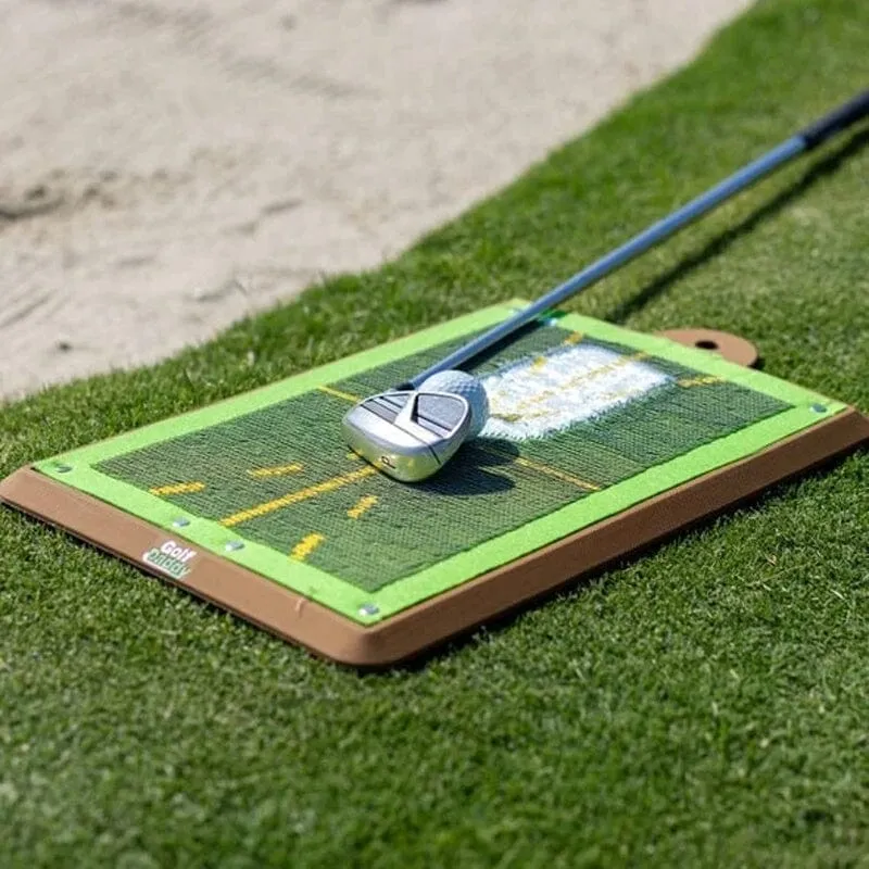 Golftreningsmatte slagdeteksjonsslag