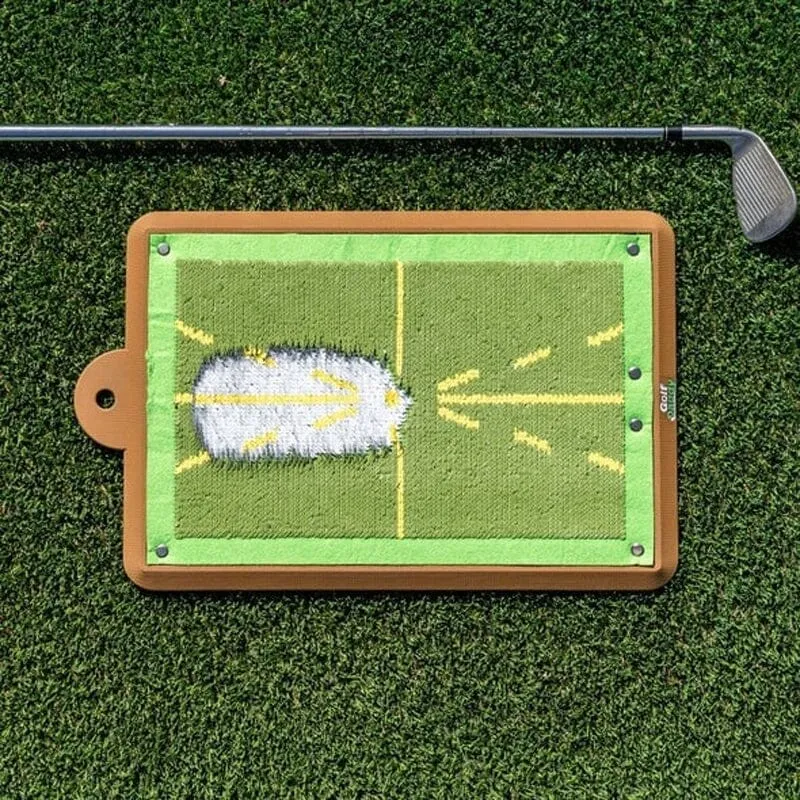 Golftreningsmatte slagdeteksjonsslag