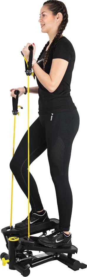 Stepmaskin Med Vrifunksjon Og Treningsstrikker 60–90cm InSPORTline Legro 19990