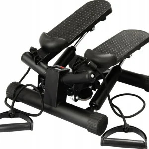 Stepmaskin Med Vrifunksjon, Treningsstrikker Og LCD, 100kg – Stepper STEP12 7kg