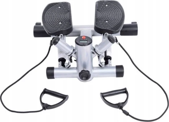 Stepmaskin Skrå/twist Med LCD Og Treningsstrikker 56x50x21cm Fit4Med 810