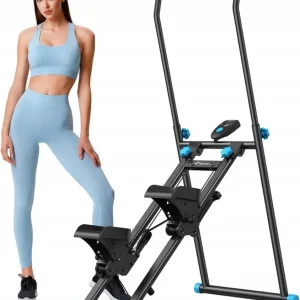 Trappemaskin Stepper Med LCD-display, Justerbare Pedaler, 136kg – MERACH 2025