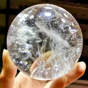 XL Clear Quartz Magic Sphere , ca. 100mm /1.2 - 1.4 kg