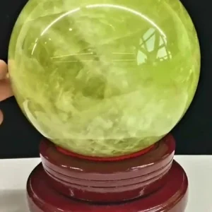 XL High Quality natural Brazilian Citrine Sphere, ca.12cm - 2.3kg