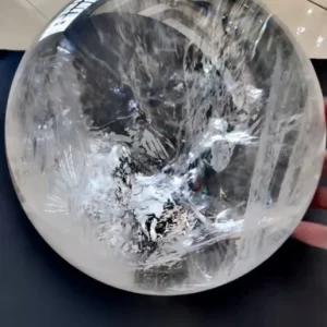XXL Clear Quartz Magic Sphere , ca. 140 - 150mm / 4.0 - 4.5 kg