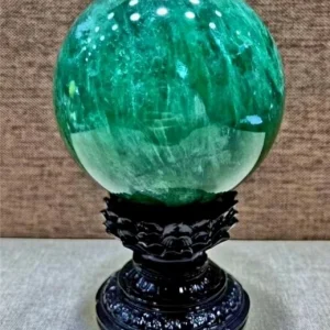 XXL Supergood Green Fluorite Sphere, ca. 12 cm - 3.5kg