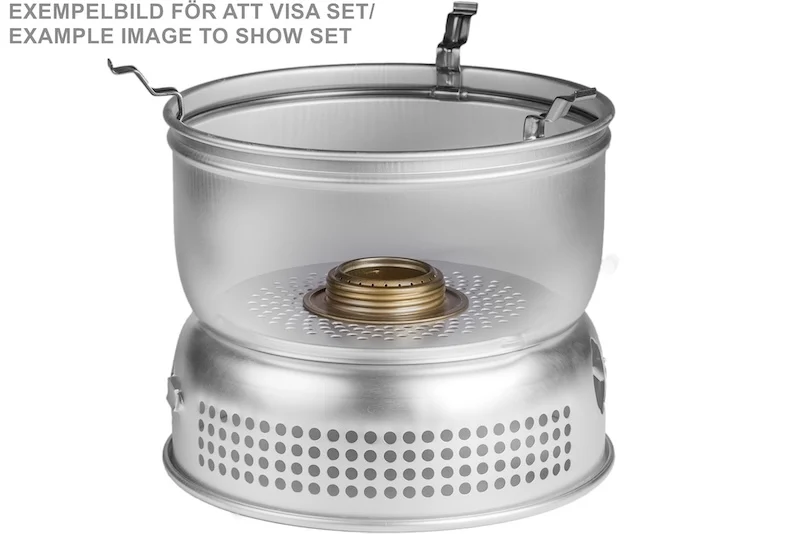 Trangia 25-23 Duossal UL - Rustfritt Stål, Aluminium og Teflon - Trangia Sett