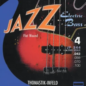 Thomastik-Infeld E-bass-strenger Jazz Bass Flat wound - Sett 4-strengers kort (JF324)