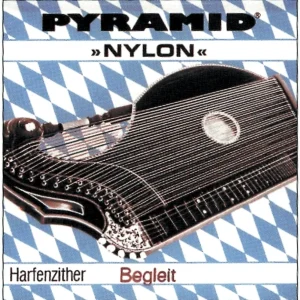 Pyramid strenger sitar, nylon. Harpe-/luftresonans-sitar - Sett (604/Ba)