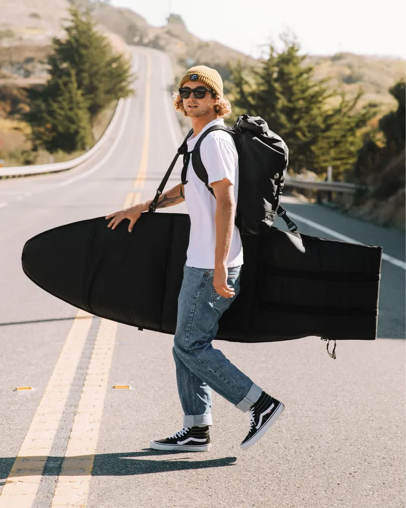 Surf Bag Single Board Short Black Out