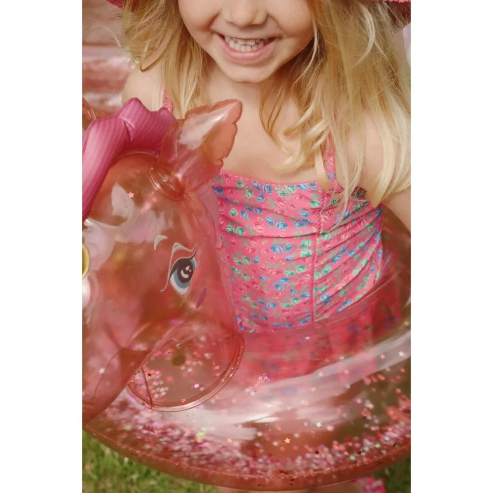 Konges Sløjd Pink Swim Ring Horn Stars