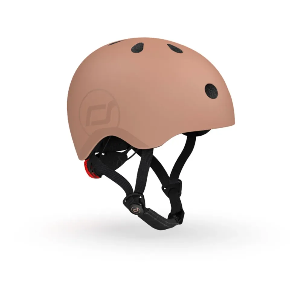 Scoot and Ride Mocha Hjelm S