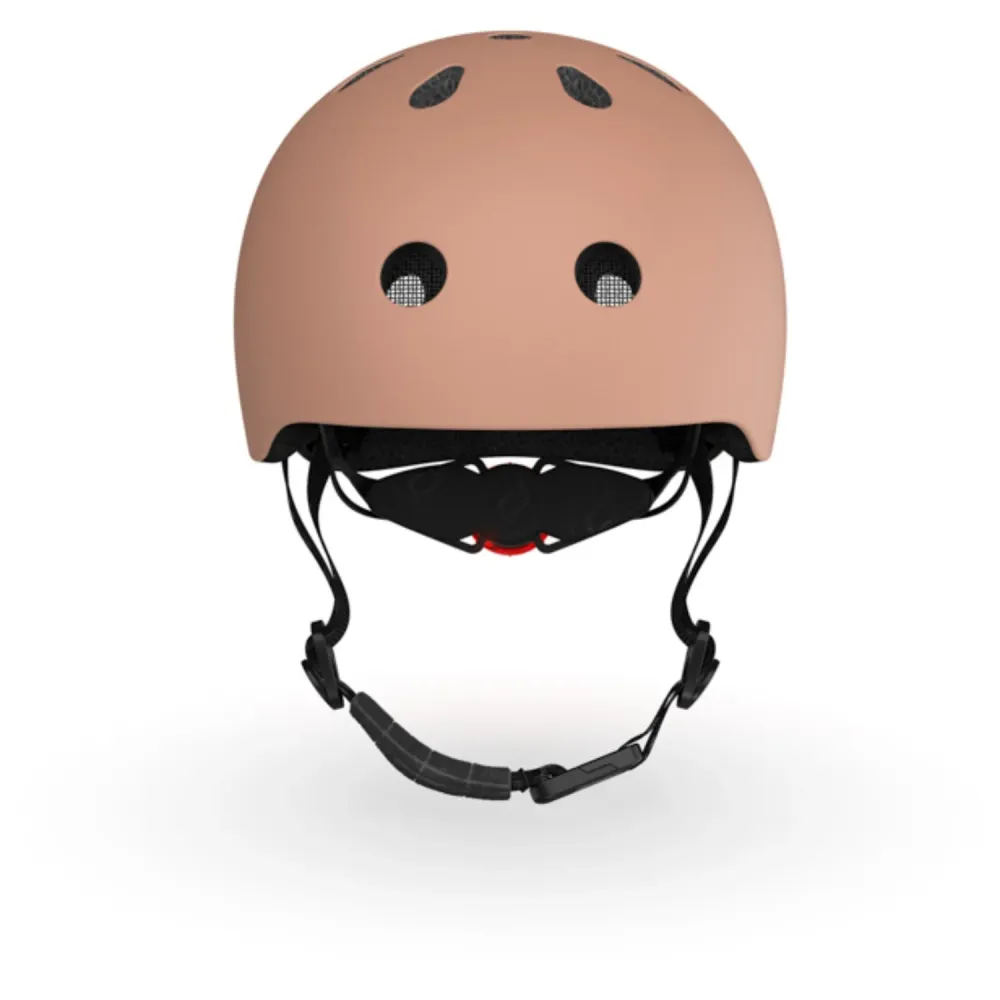 Scoot and Ride Mocha Hjelm S