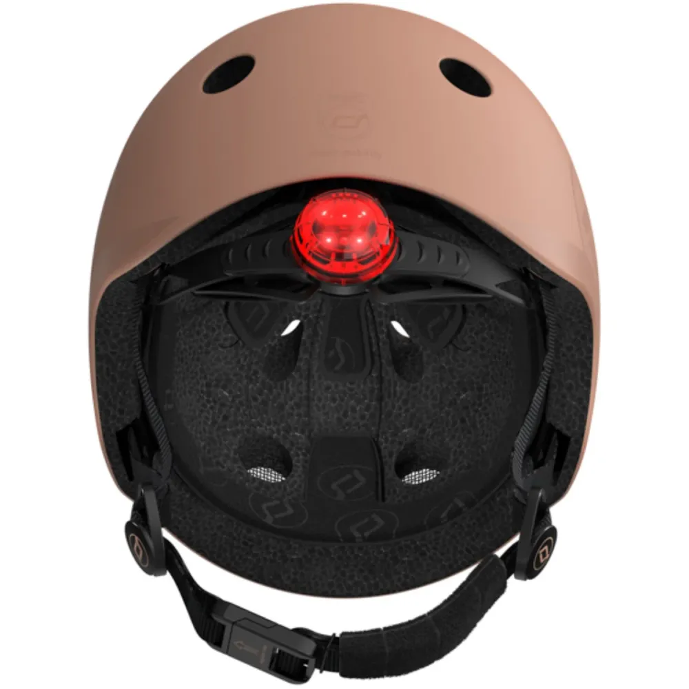 Scoot and Ride Mocha Hjelm S