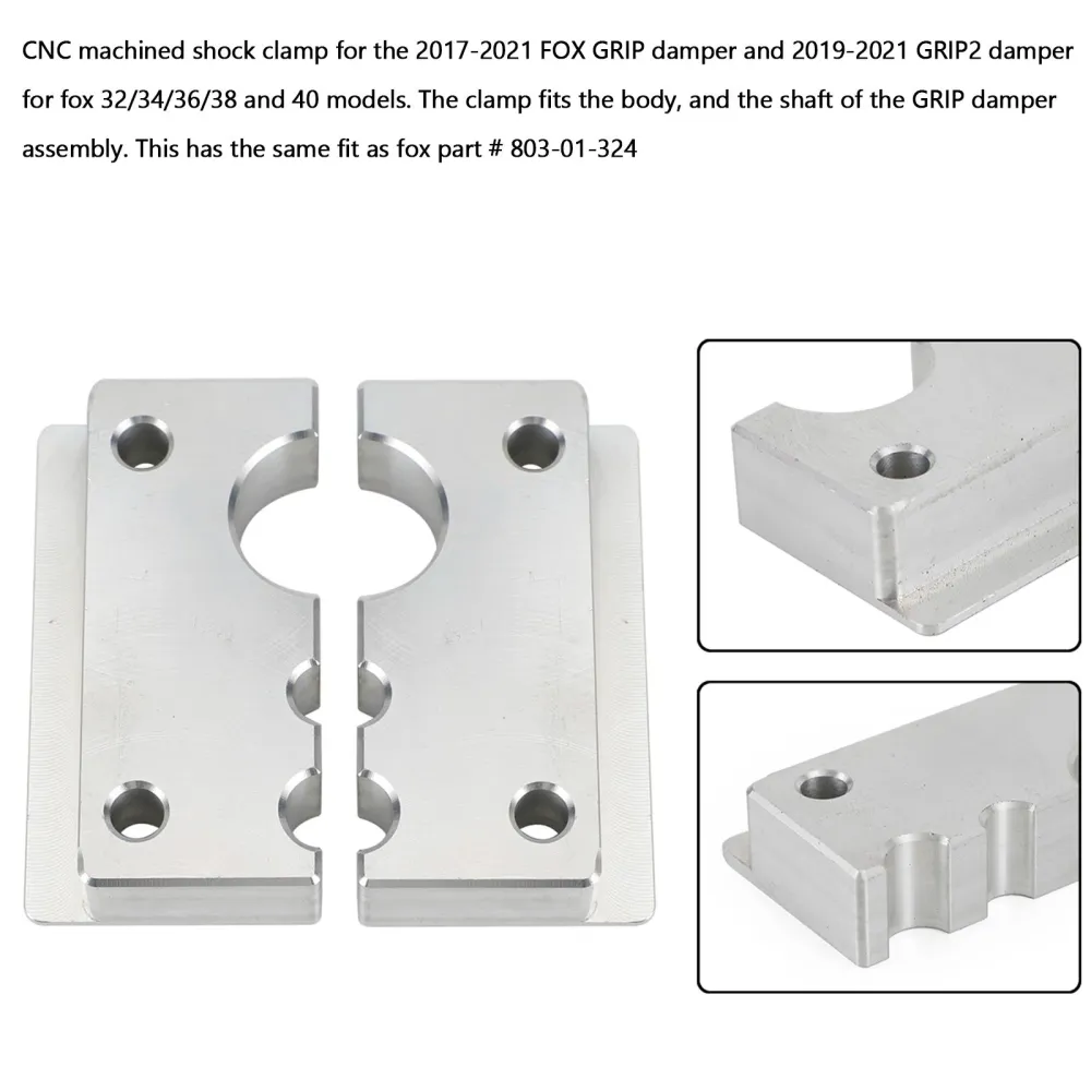 Demper Assembly Clamp Vise Block #803-01-324 Fox Fork Grip/Grip2