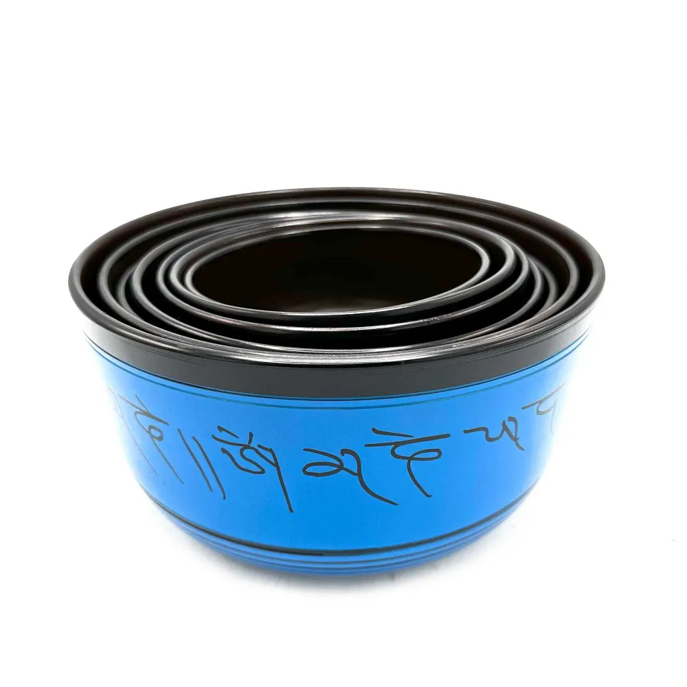 Syngeskålsett 7 Chakra 14-22 cm