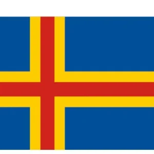 Talamex, Åland Flag, 20x30 cm, 100% spunnet polyester (1 stk)