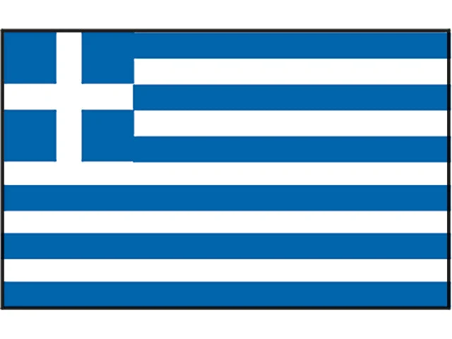 Talamex, nasjonalflagg Hellas 30x45 cm, 100% spunnet polyester (1 stk.)