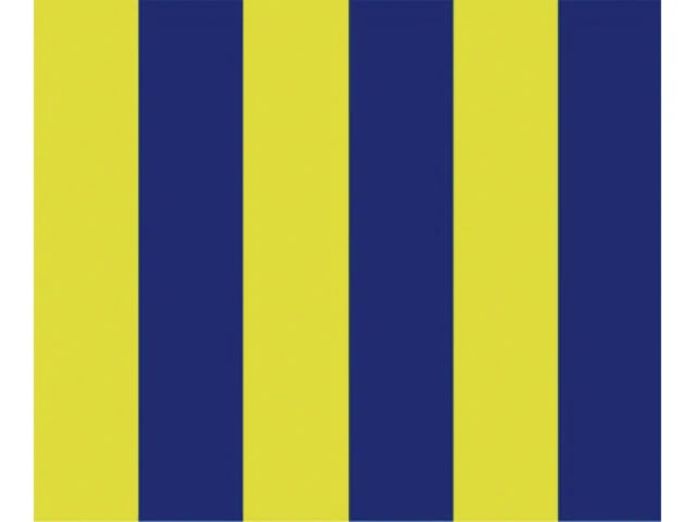 Talamex, Signalflagg G 30x36 cm - Golf (1 stk) 100% spunnet polyester 155gr/m²
