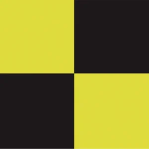 Talamex, Signalflagg L 30x36 cm, Lima - London (1 stk) 100% spunnet polyester 155gr/m²