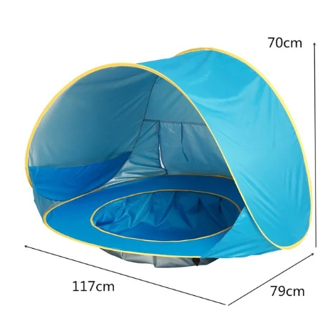 BabyShade | UV-telt solfylte dager - Pop-up-telt