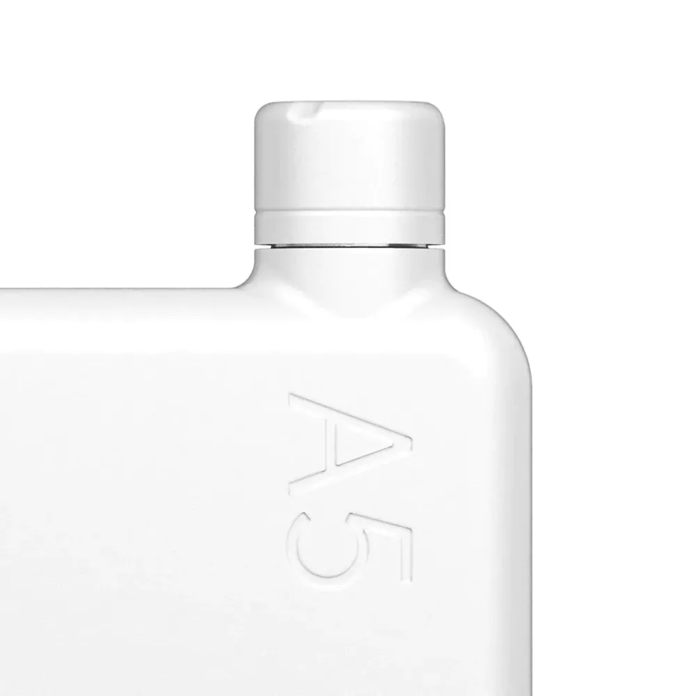 Memobottle™ White Lid (Stainless Steel serie)