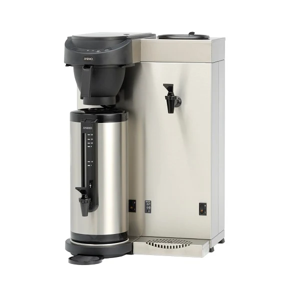 Animo MT200WP Kaffetrakter – Med vannkoker og pumpekanne, fast vanntilkobling