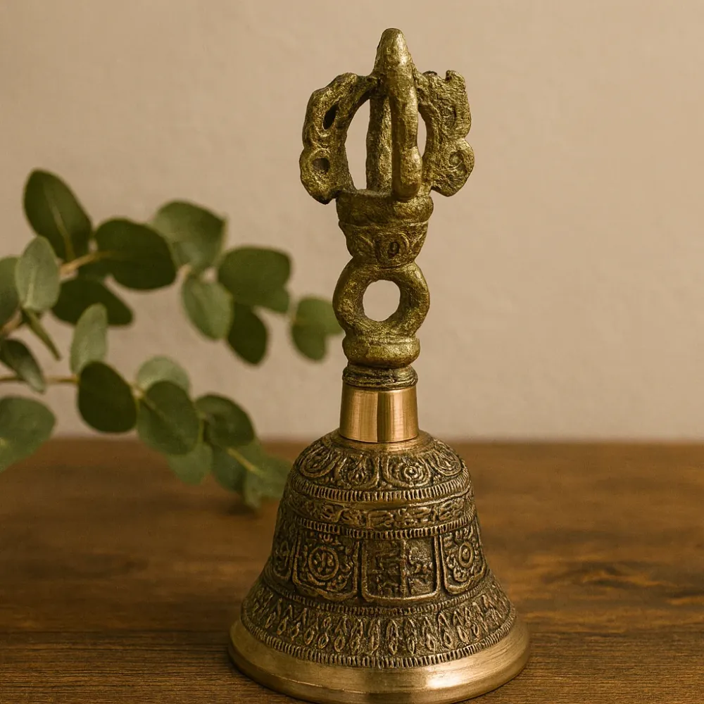Tibetansk bjelle 5 x 11 cm