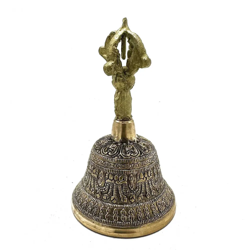 Tibetansk bjelle, 7.5 x 13 cm