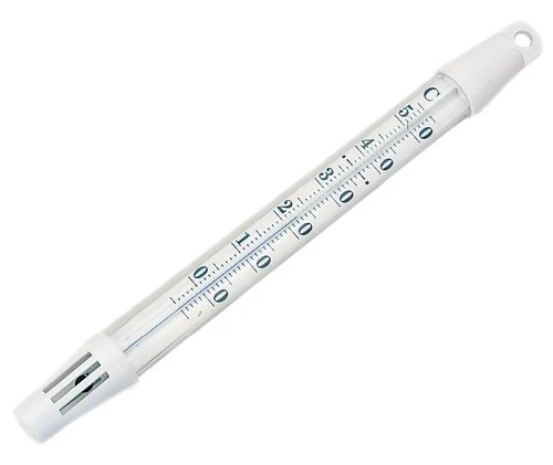 Badevannstermometer med loddledning, plast