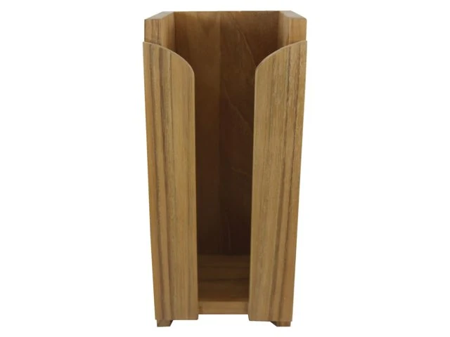 Eude, kopp-/flaskeholder i teak, 11,5 x 25,5 x 10,5 cm (1 stk)