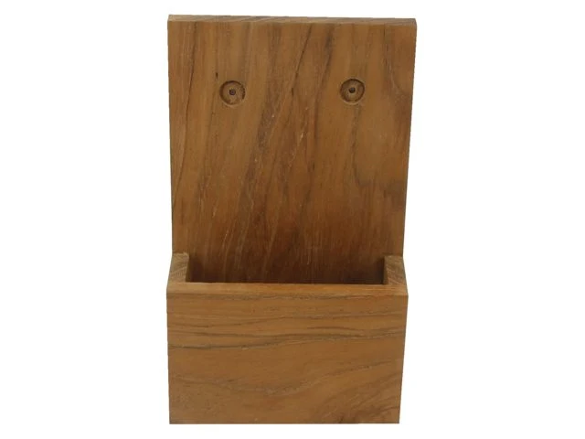 Eude, Smarttelefonholder, 7,8x3,5x13,0 cm, Teak (1 stk.)