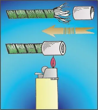 Krympeflex 4 cm Ø10-19 mm, 6 stk.