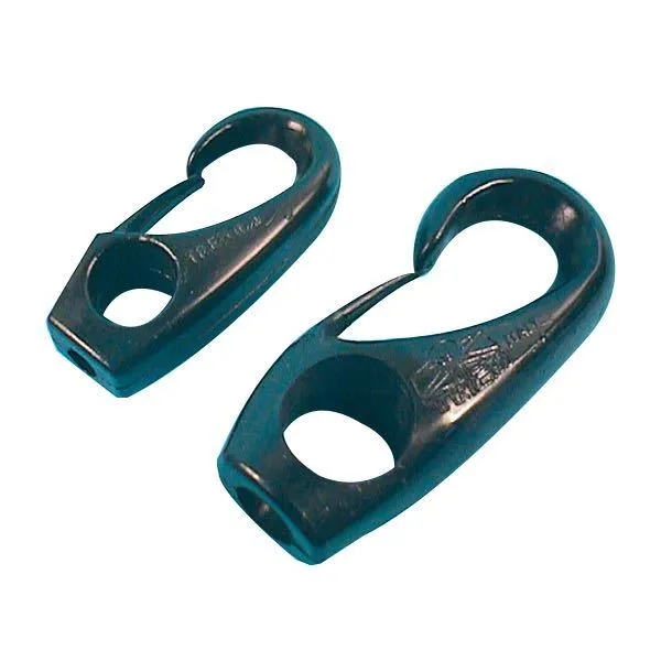 Nuova Rade, Nylonkrok sort 4mm, 4 stk
