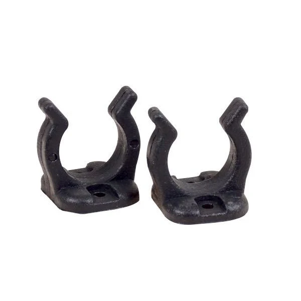 Nylonklemme 19mm, 2 stk, Sort, Nylon