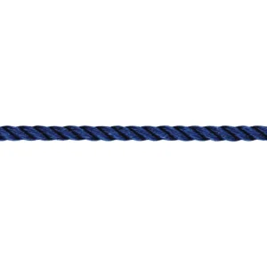 Talamex, Superlene Navy 3-strenget polypropylen multifil, 15 % stræk – Størrelse: 20mm