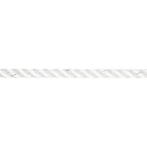 Talamex, Tiptolest Hvid, 3-strenget Polyester, Synkende, 15% Stræk – Størrelse: 20mm