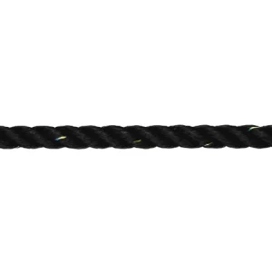 Talamex, Tiptolest Sort, 3-strenget Polyester, Hvid, 15% Stræk, 589081 – Størrelse: 14mm, 170 Meter