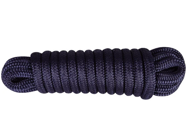 Talamex, Flettet Fortøjningsline Polyester, 16-flet, Navy, 40 cm Øjesplejsning – Størrelse: 16mm / Variant: 15 M
