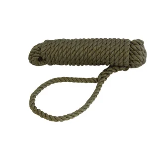 Talamex, Fortøjning polypropylen manilla, Øjesplejs ± 40cm, 3-strenget, Flydende – Størrelse: 10mm