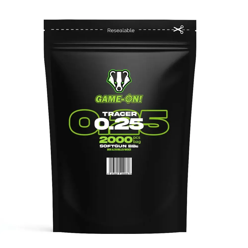 GO! Grønne Tracer Kuler - 0.25g - 2000stk