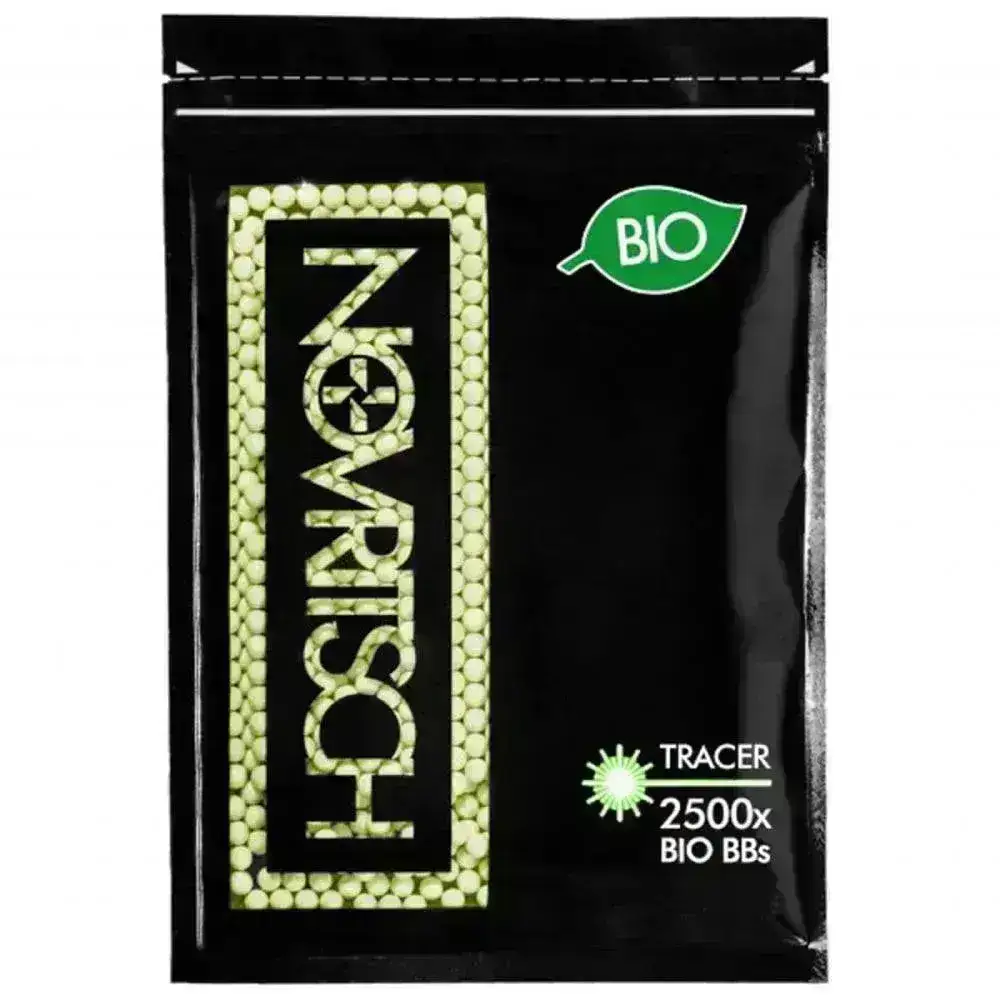 Novritsch - Tracer BIO Softgunkuler - 0.30g Grønn - 2500stk