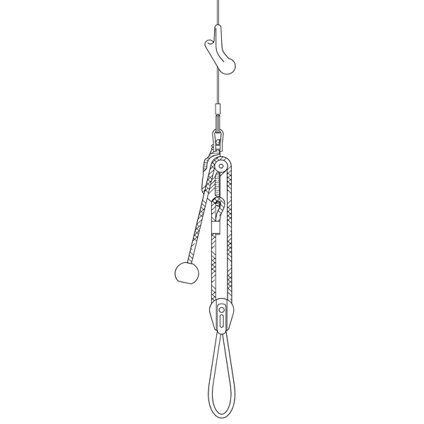 Ronstan, Ball Rope Grønn 6mm Line Ø32mm