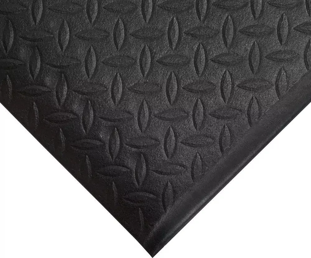 Arbeidsmatte Anti-tretthet 1,2m Bred, Svart – Coba Orthomat Diamond