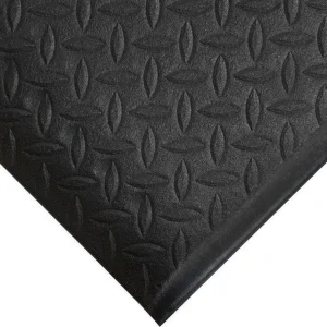 Arbeidsmatte Mot Tretthet 600x900mm, Sklisikker, Svart Coba Orthomat Diamond
