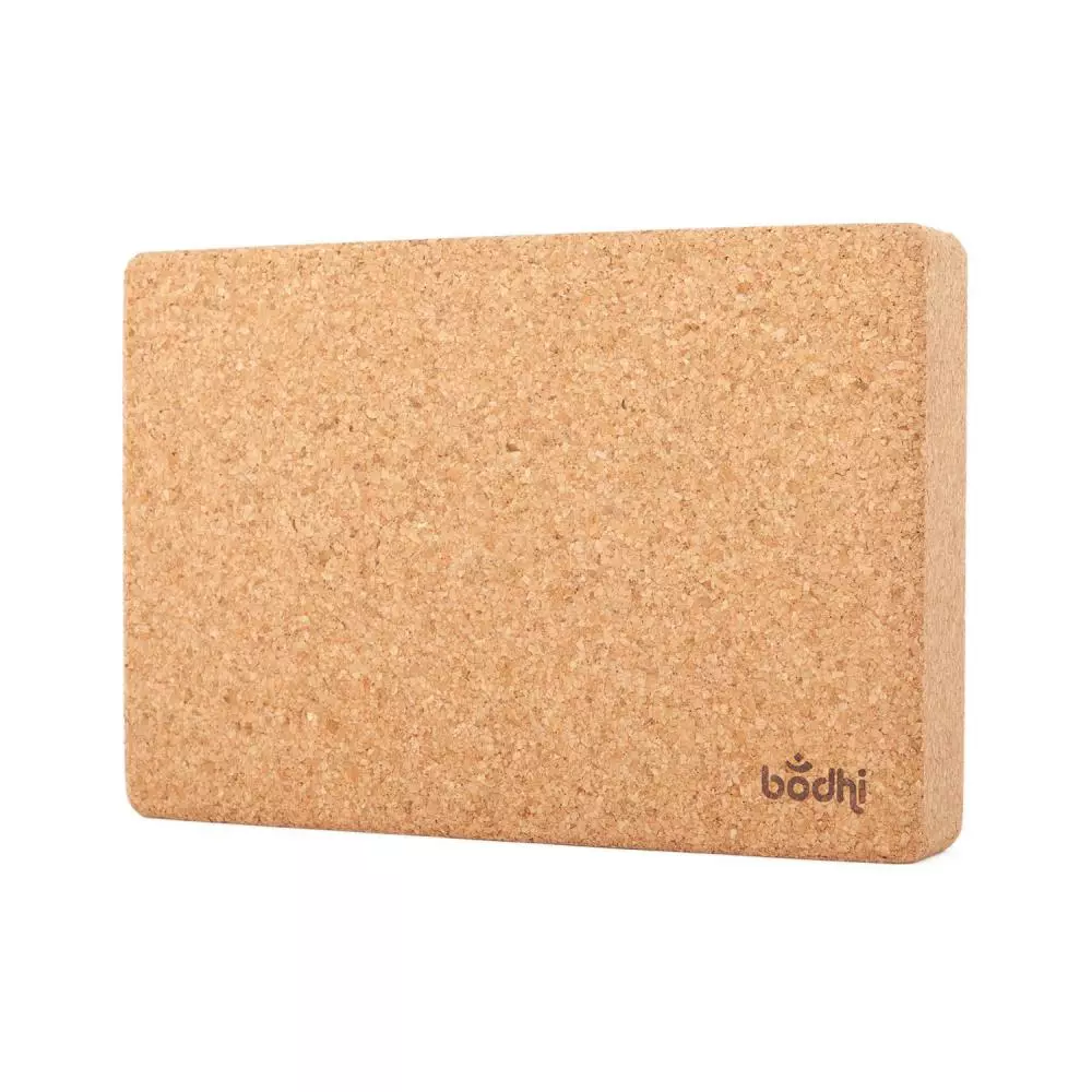 Cork yoga blokk – Bodhi Flat skulderstøtte (30,5 x 20,5 x 5 cm)