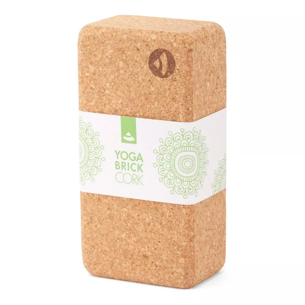Cork yoga blokk, standard – All Round (22 x 11 x 7 cm)
