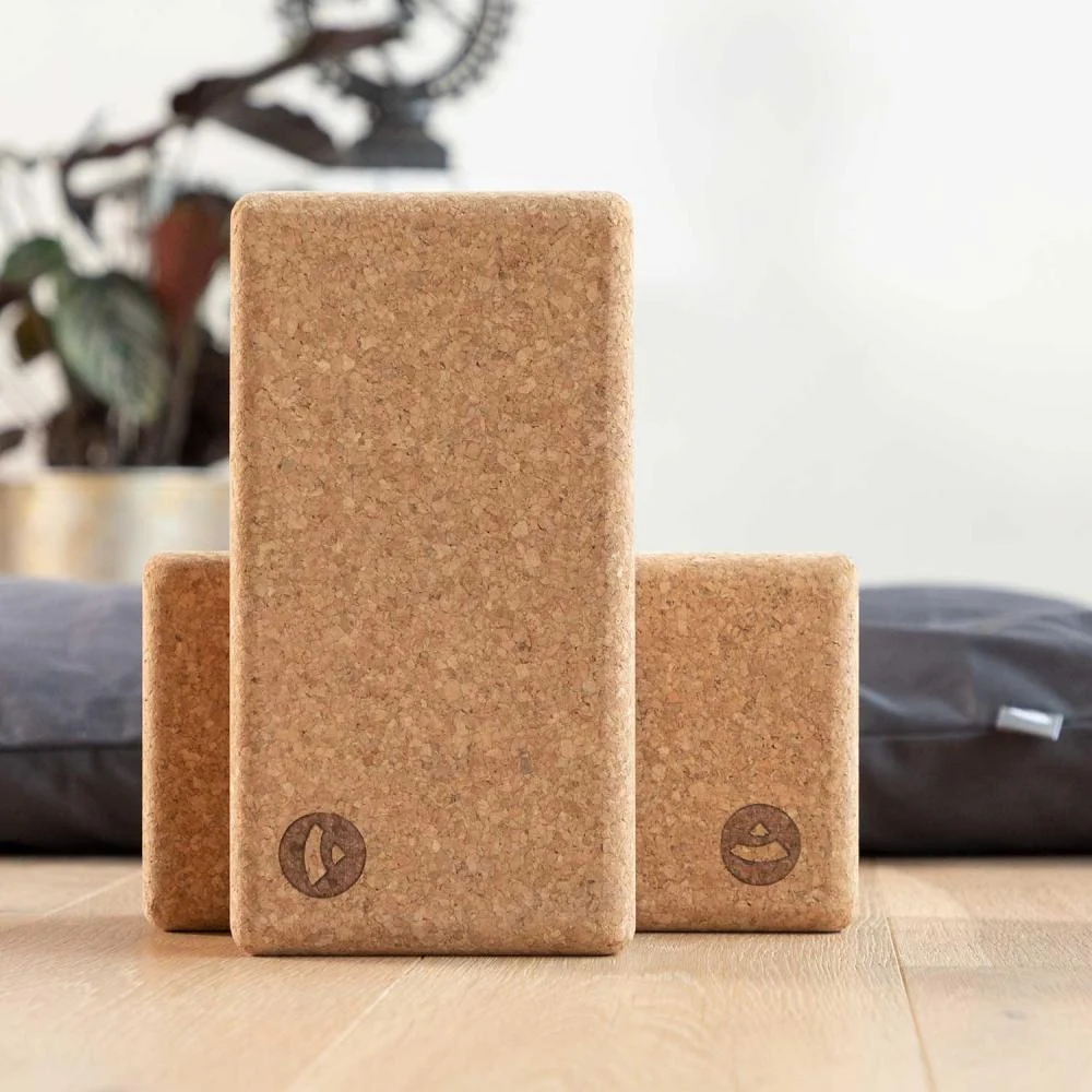 Cork yoga blokk, standard – All Round (22 x 11 x 7 cm)