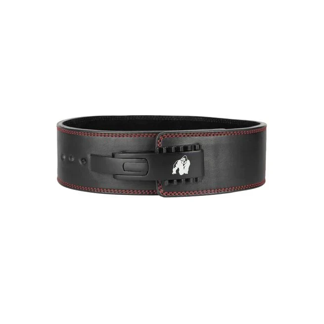 Gorilla Wear 4 Inch Premium Leather Lever Belt 2XL/3XL