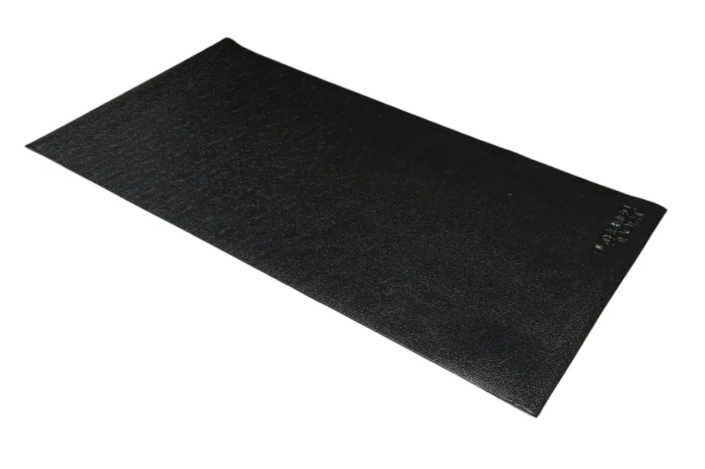 Liten sklisikker matte tredemøller – beskytter gulvet og demper støy (180 x 90 x 0,4 cm)